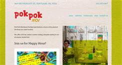 Desktop Screenshot of pokpoknoi.com